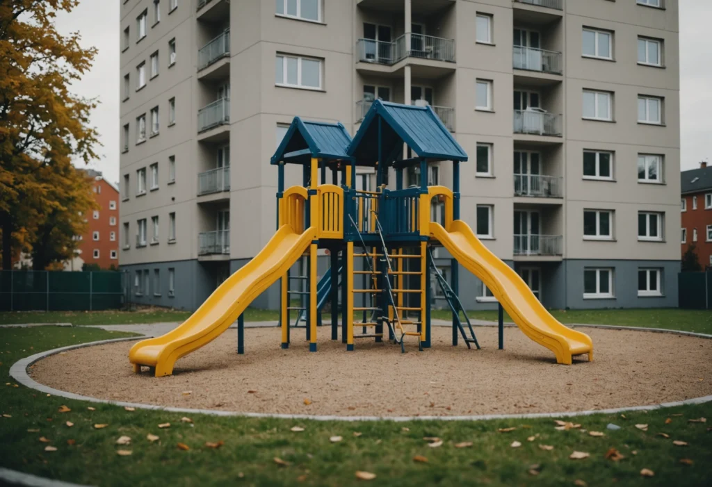 Детская площадка во дворе