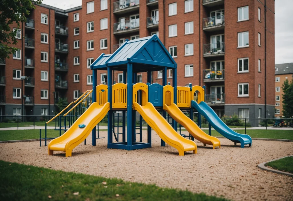 Детская площадка во дворе